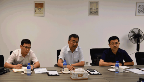 市发改委调研J9集团软件